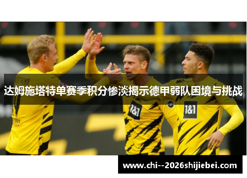 达姆施塔特单赛季积分惨淡揭示德甲弱队困境与挑战